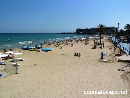 Playa en Alacant.